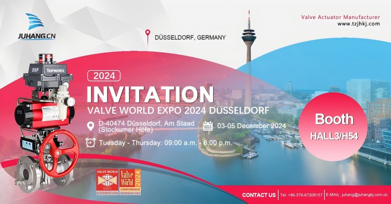 Poznaj Juhang na Valve World Expo 2024