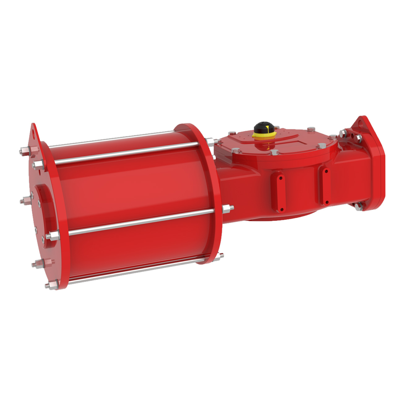 Scotch Yoke Pneumatic Sitator podwójnie działający JHD2E0410YDA